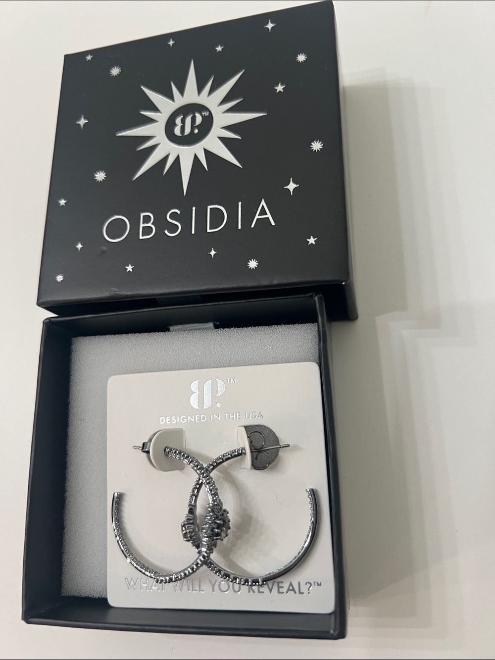 Obsidia Hematite & Rutilated Quartz